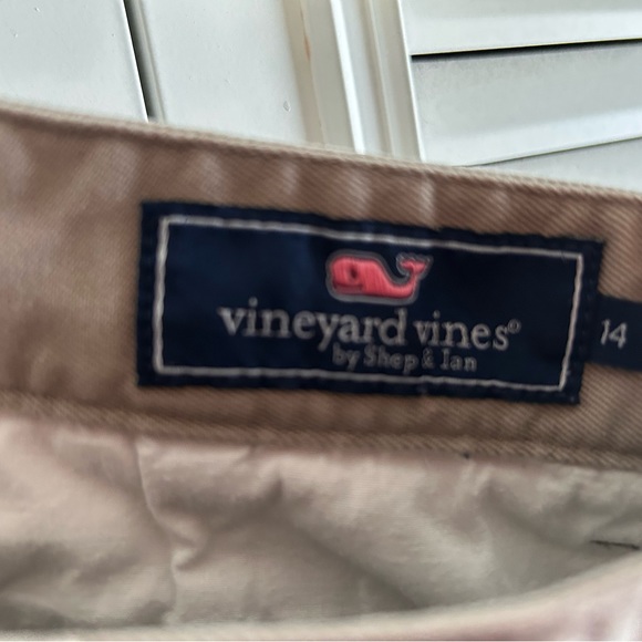 Two pairs of boys Vineyard Vines twill pants size 14 - Picture 5 of 5